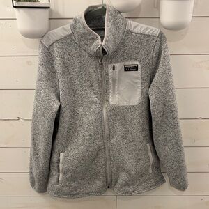 L.L. Bean Women’s Light Gray Fleece Jacket